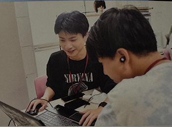 穴吹カレッジの時の写真